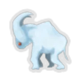 White Beast Statue