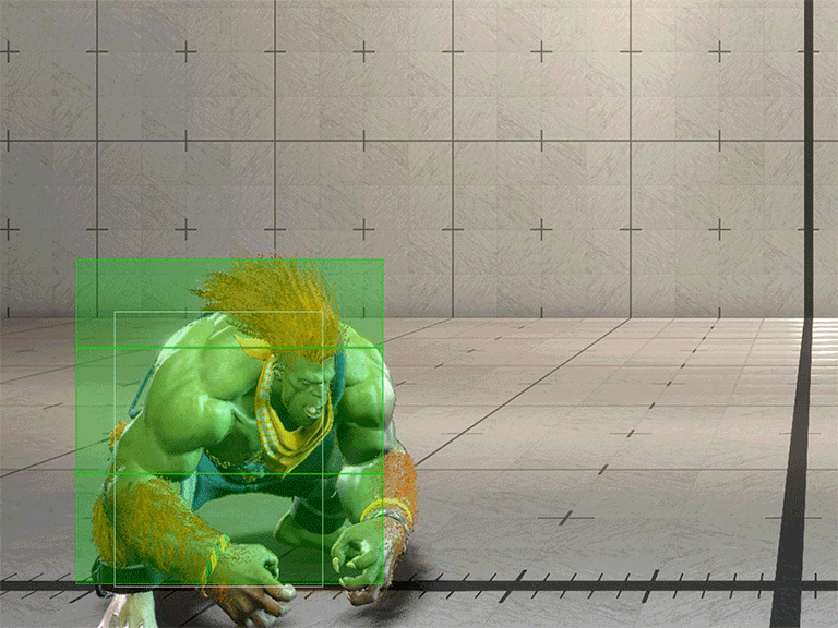 Crouching Heavy Kick