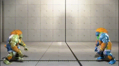 [ガード時]ドライブリバーサル(クイックローリング)
